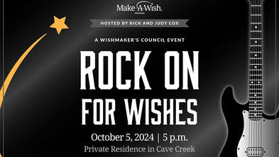 Join us for Rock on for Wishes on October 5!