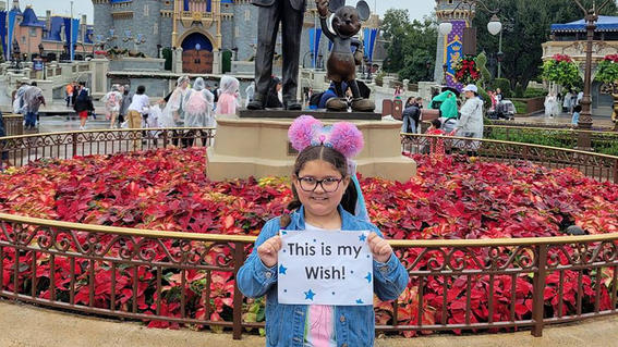 Harper wish to go to Disney
