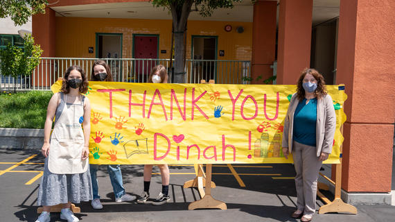 Dinah give back local bookstore 4- Greater LA