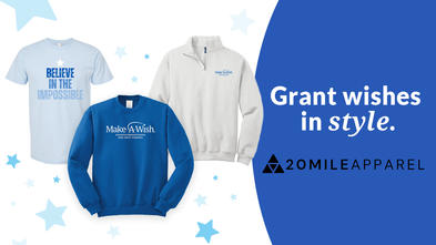 Grant wishes in style! 20mile Apparel