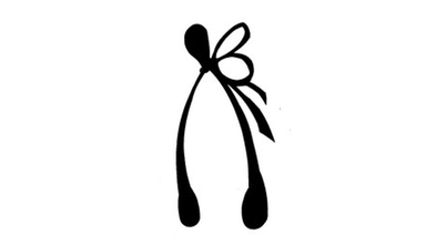 Wish bone & bow logo