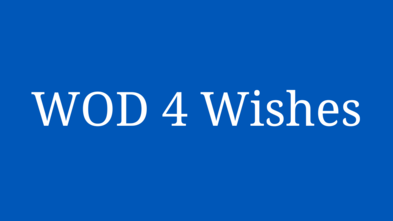 WOD 4 Wishes