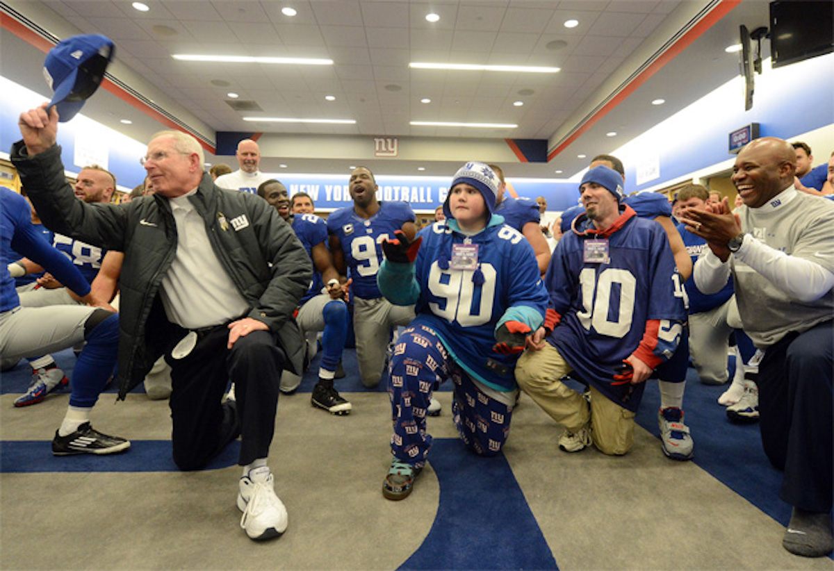 new york giants make a wish