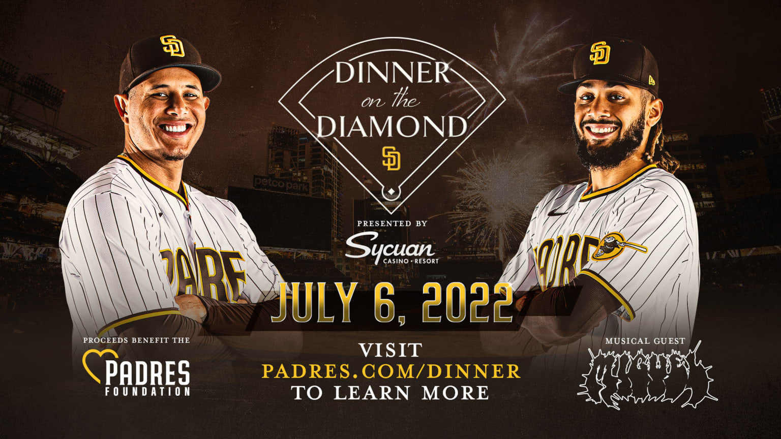 Padres Announce Opening Series Details Presented by Sycuan Casino