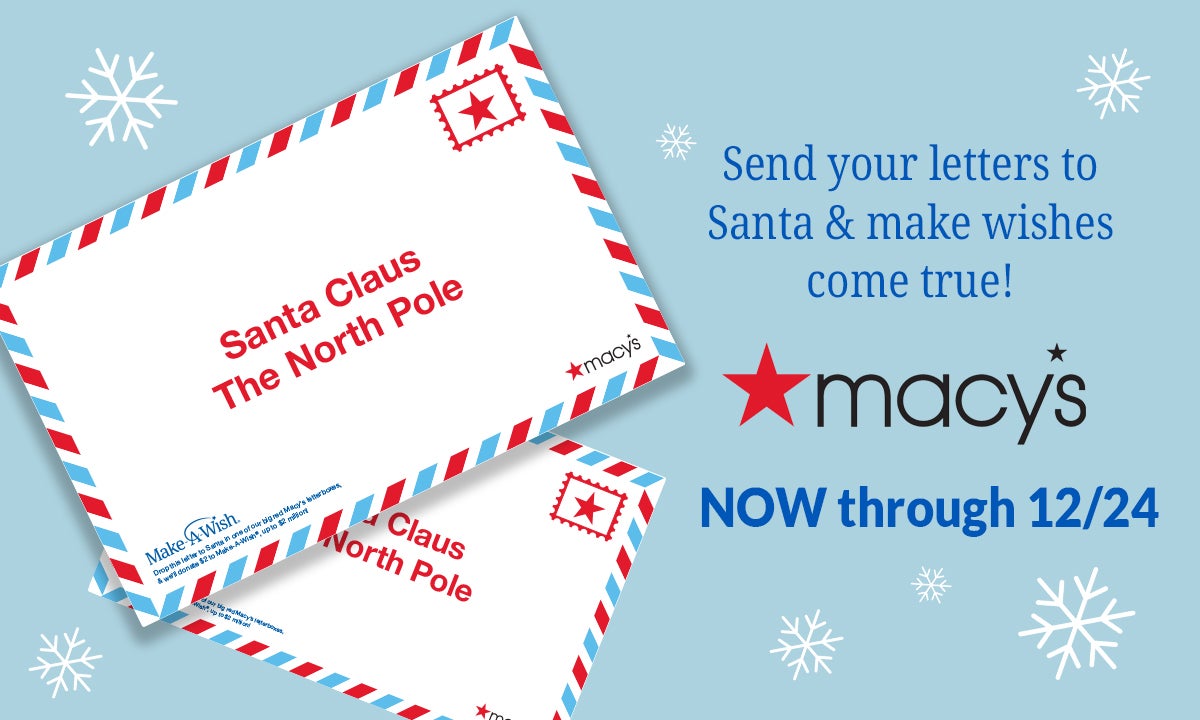 Macy's Letter Writing-Make-A-Wish® Greater Pennsylvania and West Virginia