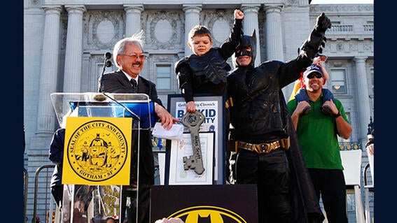 Batkid saves the city