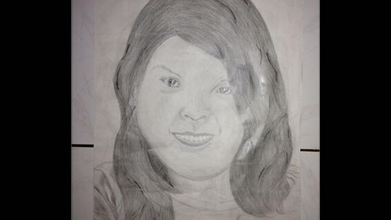 Janelle's self portrait
