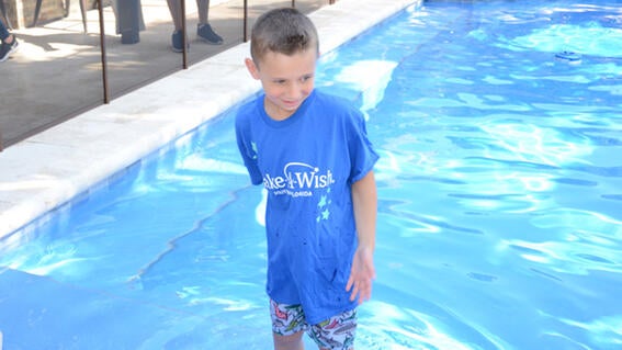 Wish kid Blake