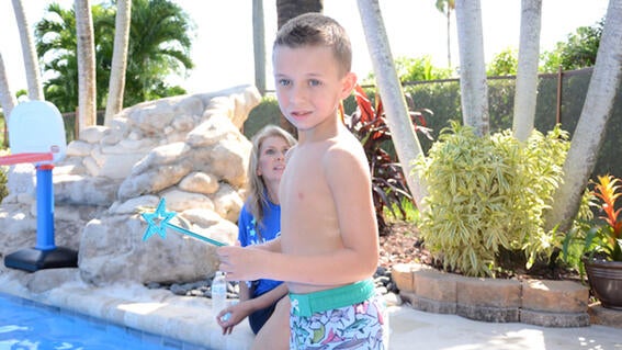 Wish kid Blake