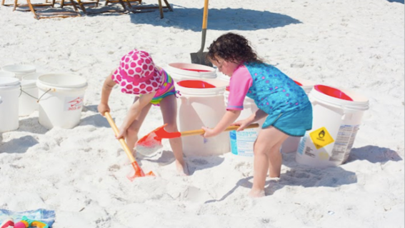 Wish kids Brynne and Ellie