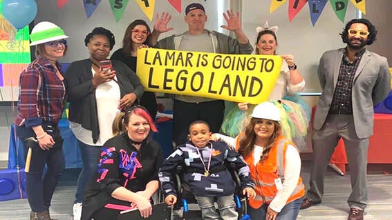 CBRE employees support Make-A-Wish Mid-South year-round and truly understand the impact of a wish on not only the child, but the entire community.