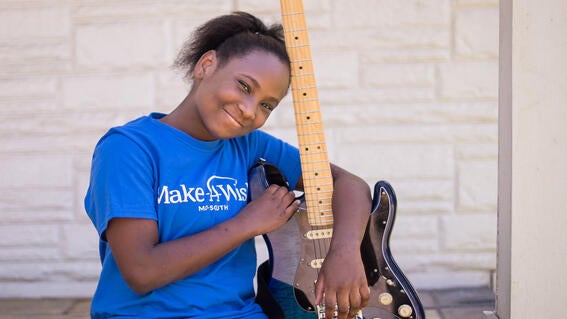 Wish kid Deonna
