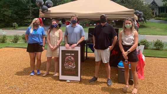 Green Mountain Tech hosted a wish reveal for wish kid Warner. The employees designed a custom video game to reveal this his wish for a new gaming setup was granted! 