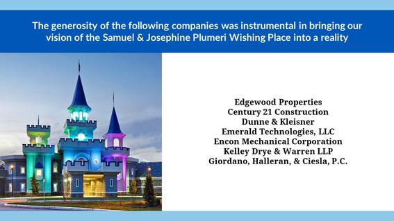 Many companies helped bring the vision into reality.