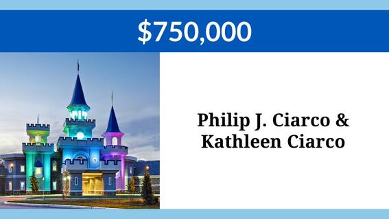 $750,000 Donors
