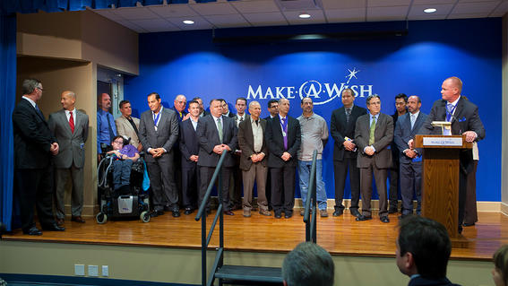 Make-A-Wish New Jersey Staff at the Wishing Place Grand Opening ceremony