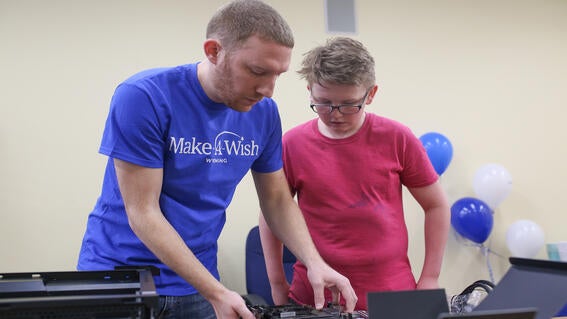 Wish kid Kyler