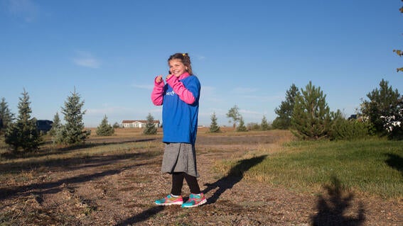Wish kid Teagan