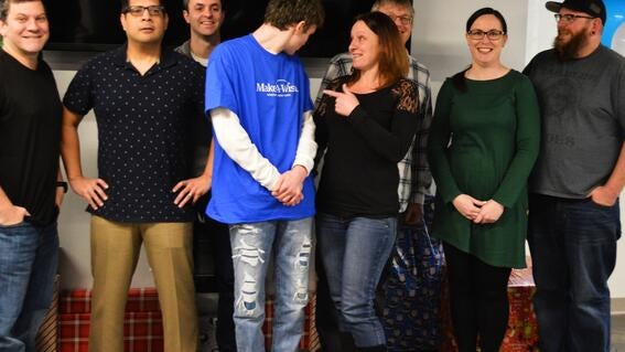 Wish kid Cameron