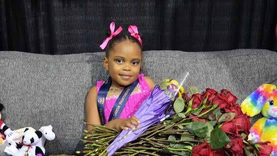 Wish kid Nicole awaits her scores