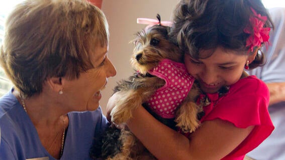Wish kid Daniela