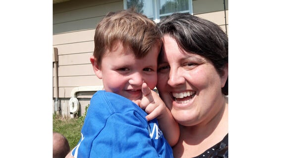 Jeffy and his mom, Meg
