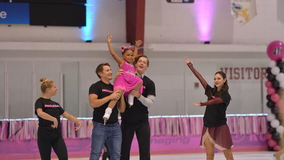 Wish kid Nicole performs lift