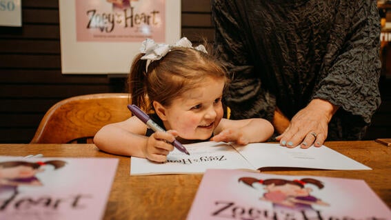 Wish kid Zoey