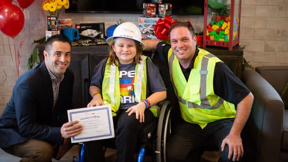 Wish kid Cade