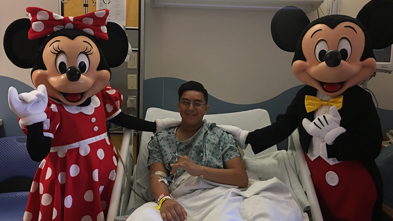 Mano in hospital