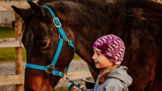 wish kid Evelyn and her horse Cash