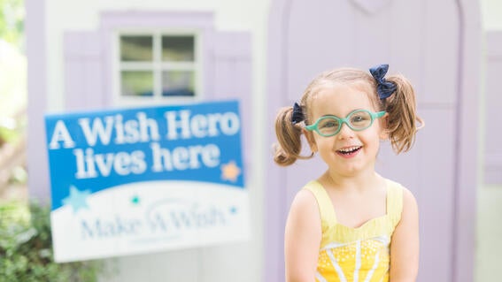 Wish kid Lucy