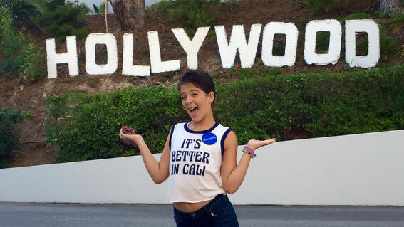 Steph in Hollywood