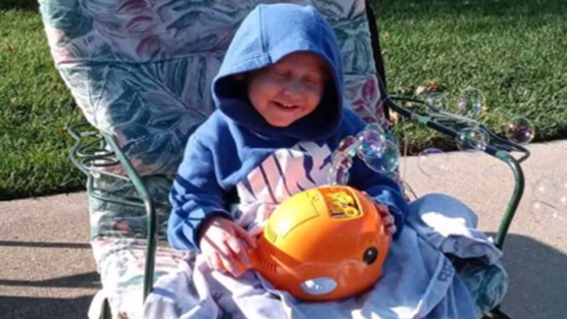 Wish kid Easton