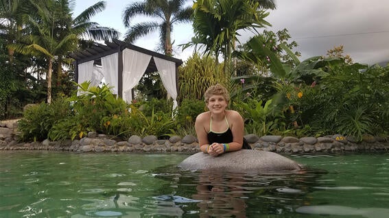 Hannah's wish to go to Costa Rica