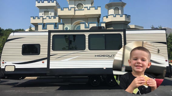 Brody's wish for a camper
