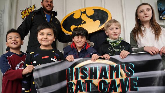 Hisham and friends
