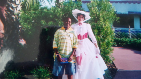 Tyler with Mary Poppins