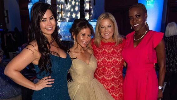 Catherine Anaya and friends
