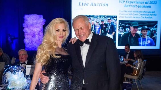 Craig and Carolyn Jackson from Barrett-Jackson