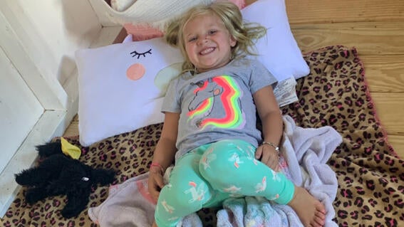 Macie Slumber Party in Treehouse