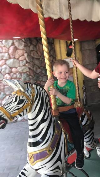 Cash on a carousel
