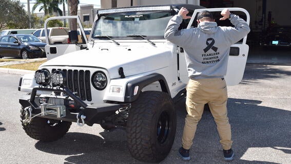 Jose's wish to have a jeep makeover
