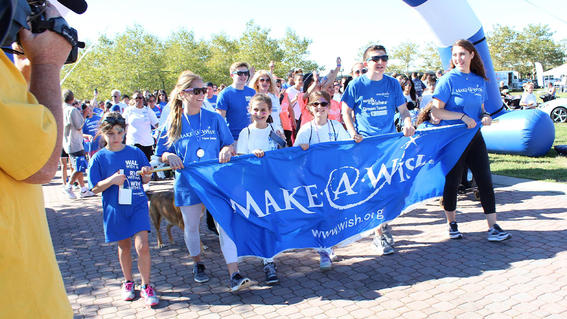 2017 Walk & Roll For Wishes at Liberty State Park