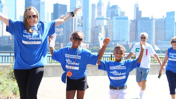 2017 Walk & Roll For Wishes at Liberty State Park