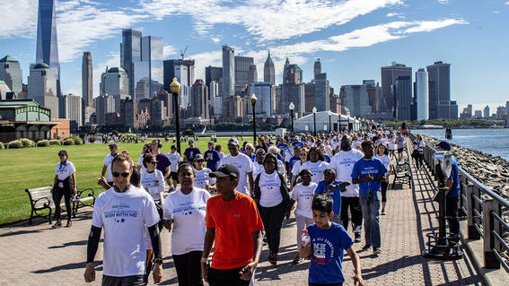 2018 Walk & Roll For Wishes at Liberty State Park