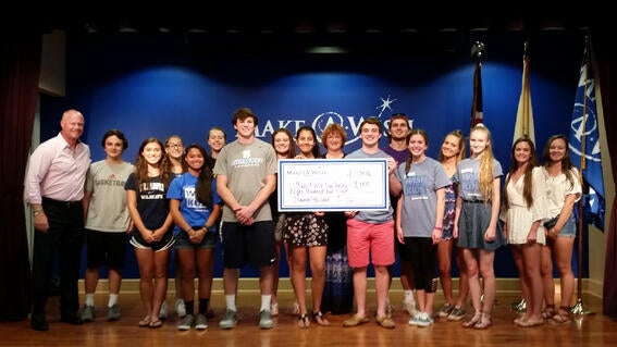 Shawnee High School's Make-A-Wish Club