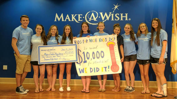 Shawnee High School's Make-A-Wish Club