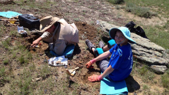 Maddie's Wish to Dig for Dinosaur Bones