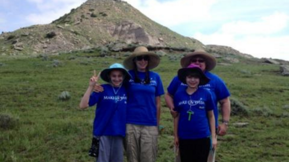 Maddie's Wish to Dig for Dinosaur Bones